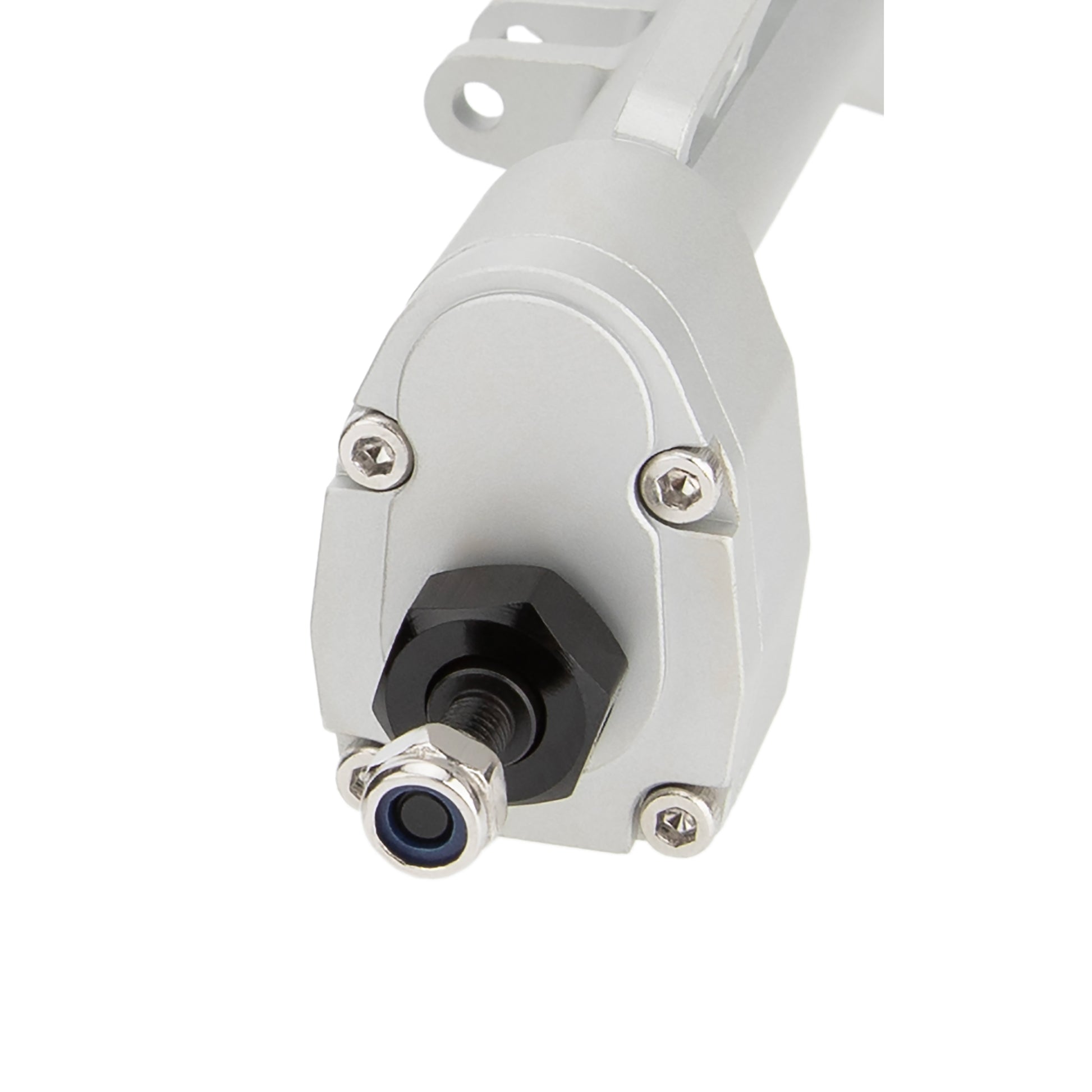 Silver Aluminum Capra 1.9 UTB Rear Axle Outer Portal Cover