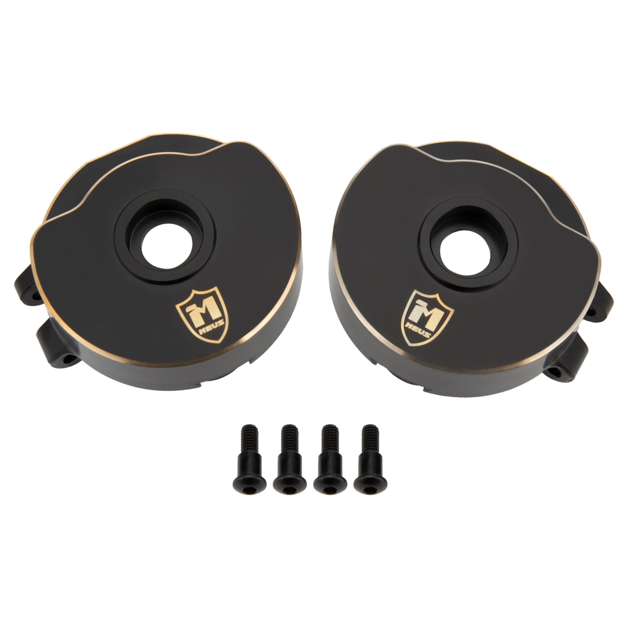 Brass Steering Knuckles for Capra 1.9 UTB Nylon Straight Axle