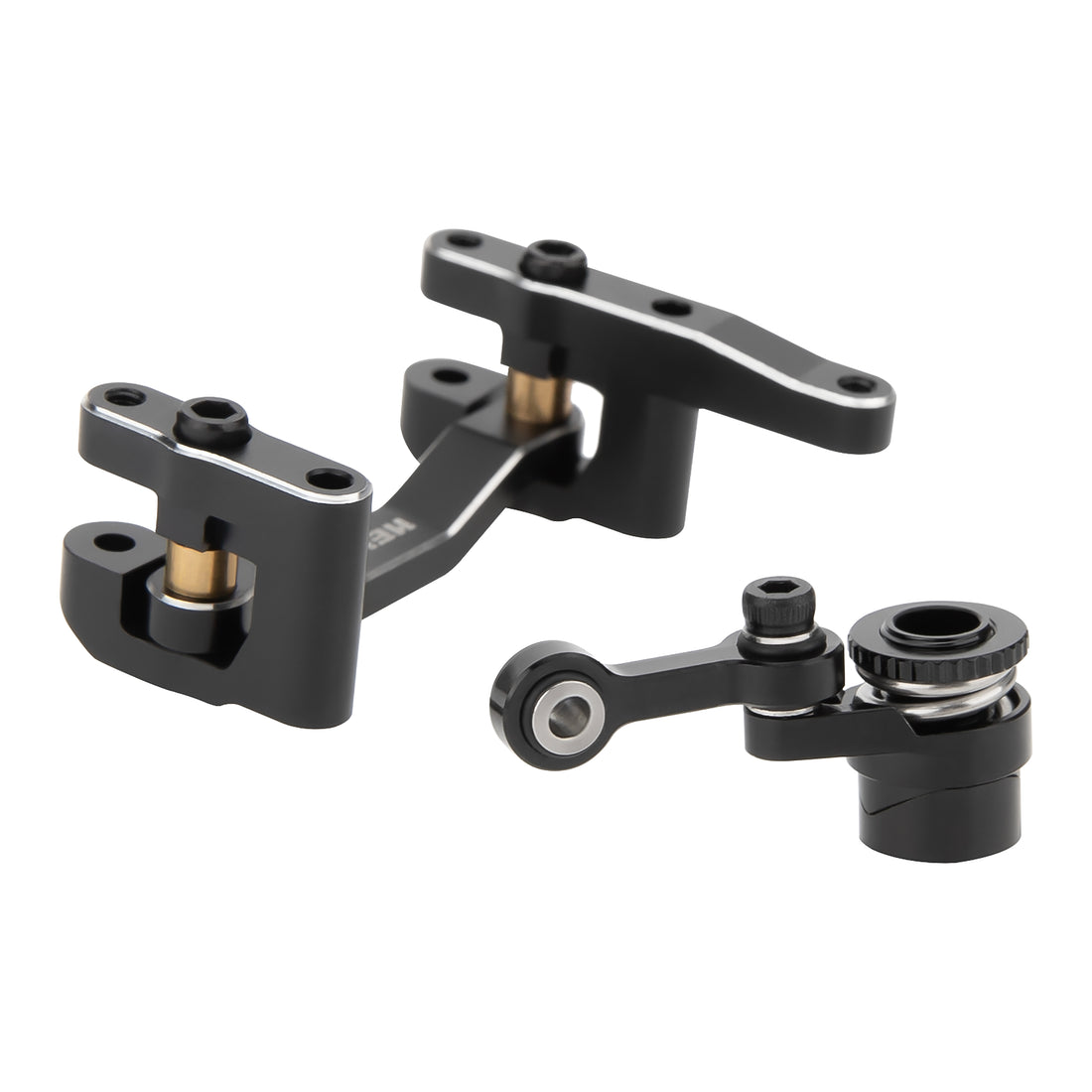 MEUS Racing Aluminum Steering and Servo Saver Set for ARRMA 1/12 1/14 1/16 1/18 RC Car