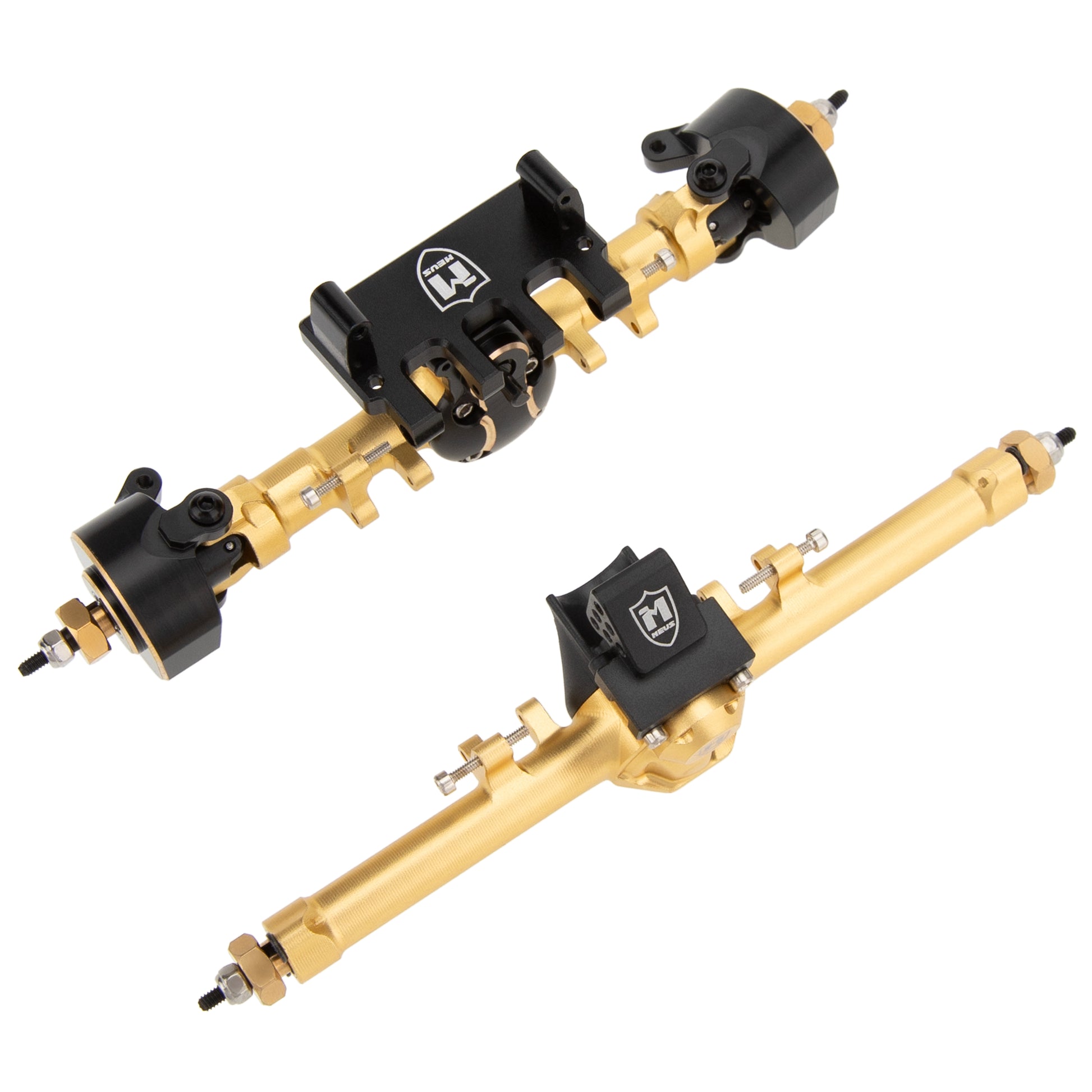 Gold SCX24 Metal V3 Isokinetic Axles