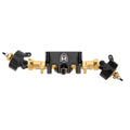 Gold SCX24 Metal V3 Isokinetic Axles