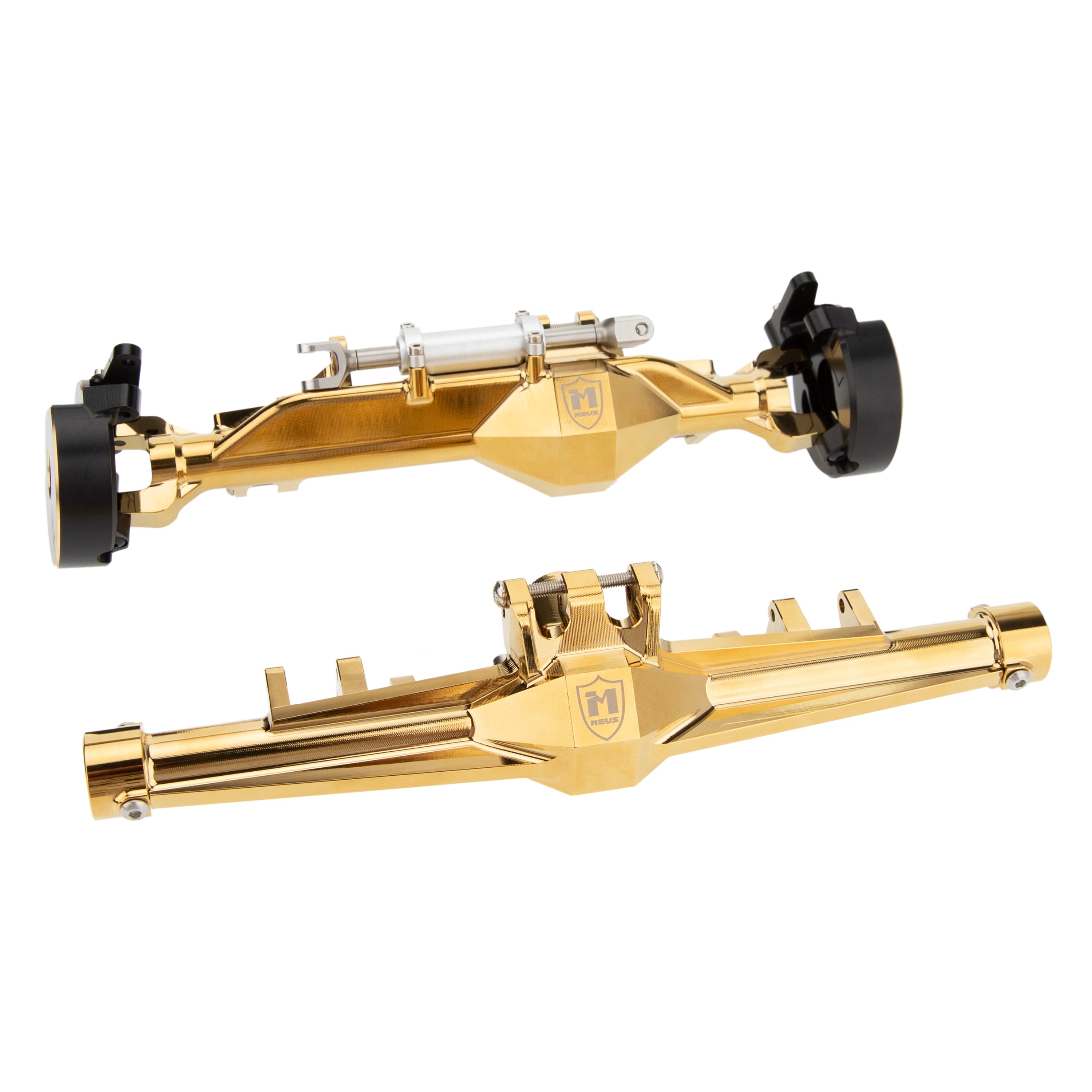 MEUS Racing Metal H10 Optic Straight Front Rear Axles Housings for 1/10 ...