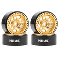 Gold MW1301 1.3-Inch Beadlock Wheels