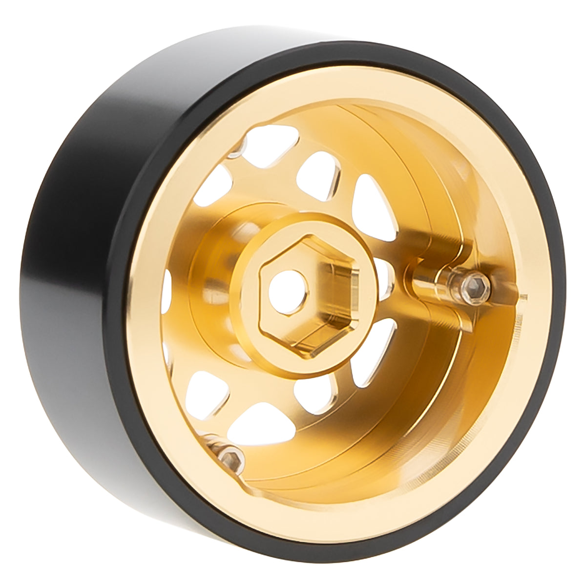 Gold MW1301 1.3-Inch Beadlock Wheels