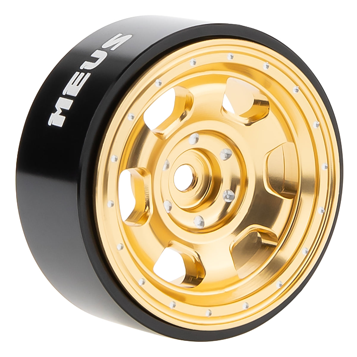 Gold MW1302 1.3-Inch Beadlock Wheels