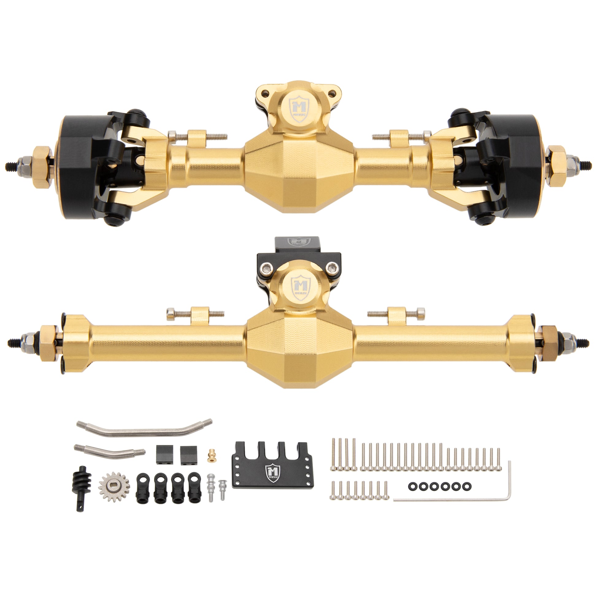 Gold SCX24 Isokinetic front rear axles