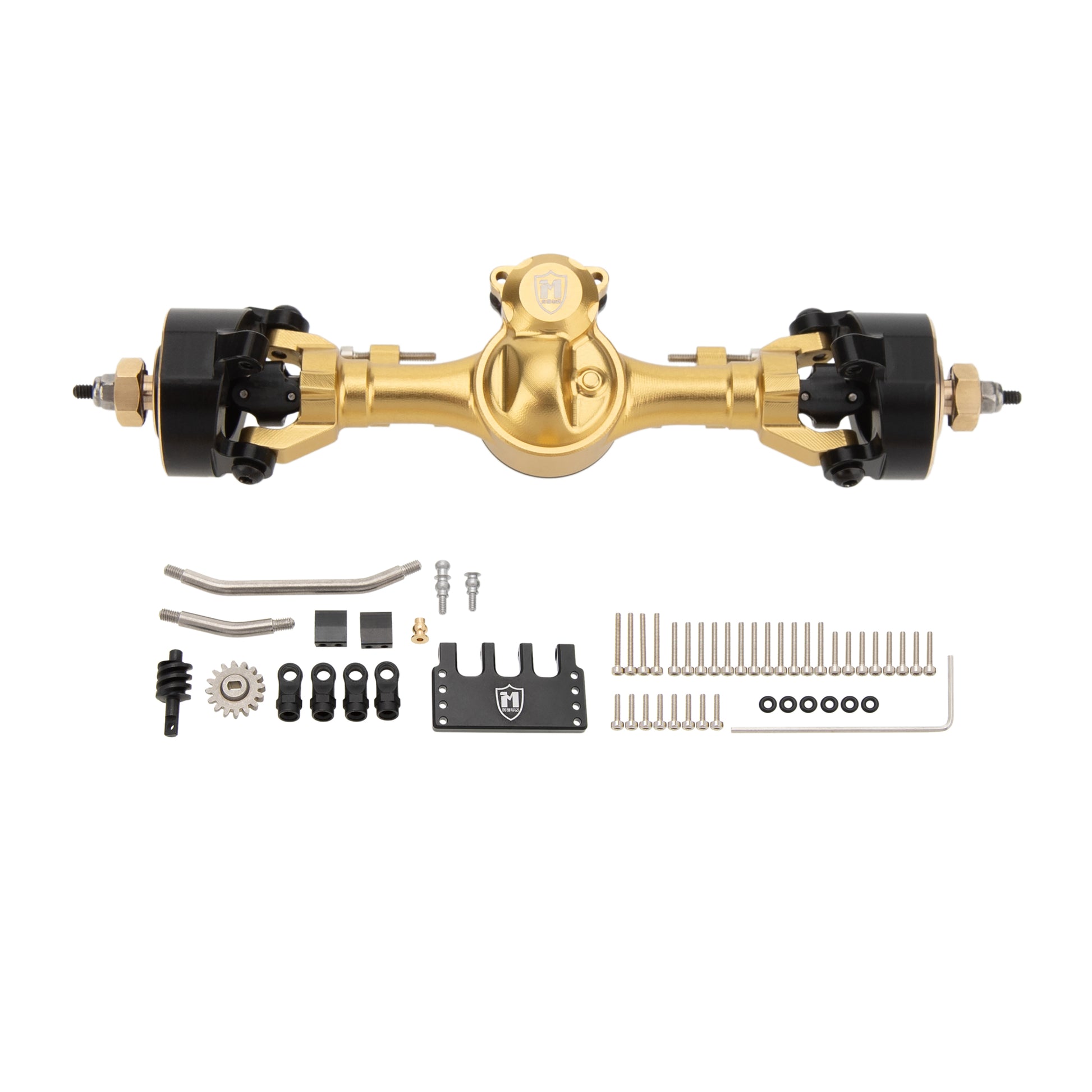 Gold SCX24 Metal V2 Isokinetic Front  Axle