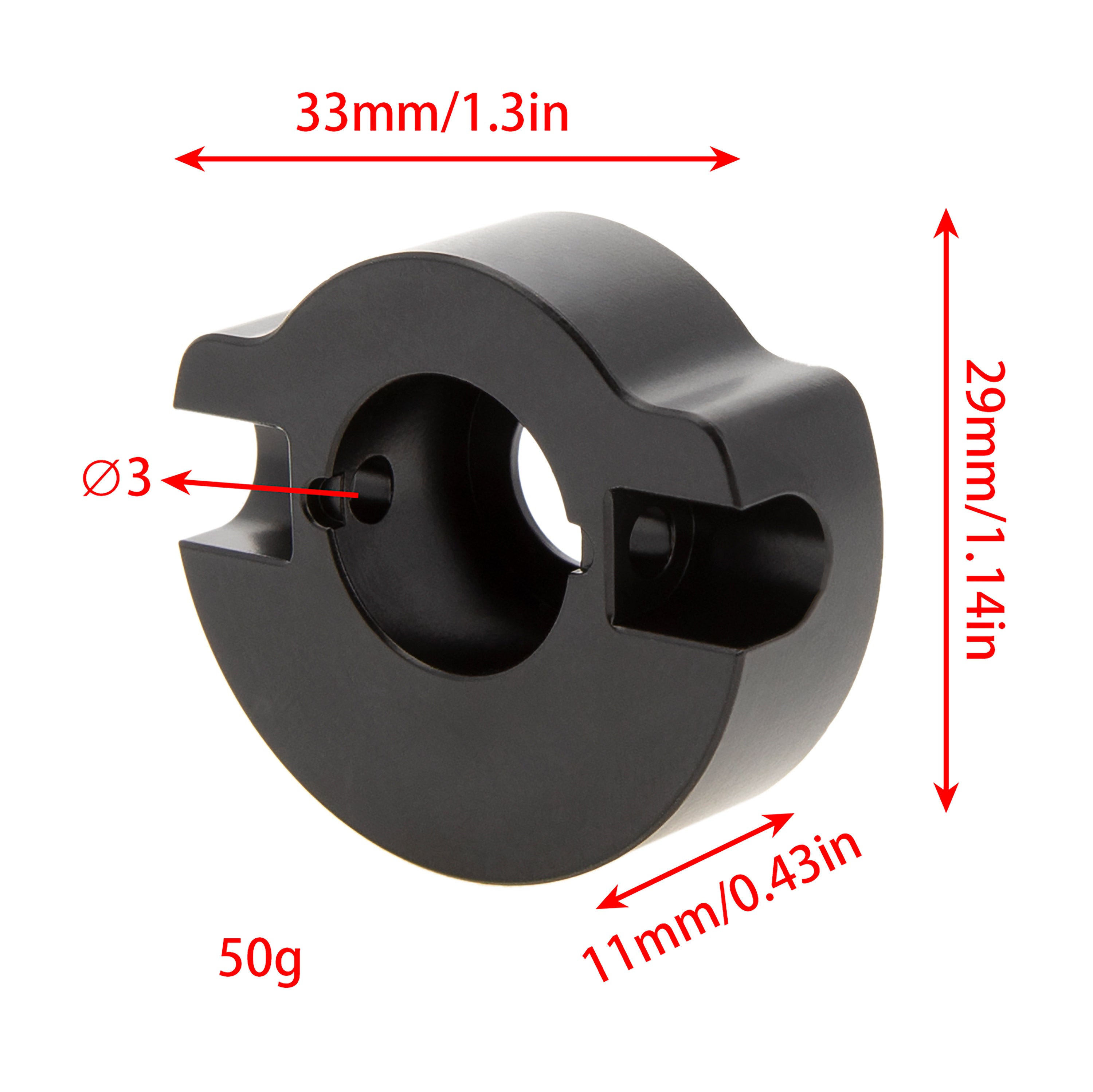 パーツ my_5005 MEUS Racing H10 Brass Rear Axle Portal Cover Counterweight for 1/10 Va