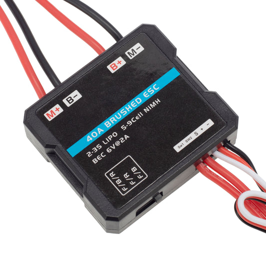40A Brushed ESC for RC Car