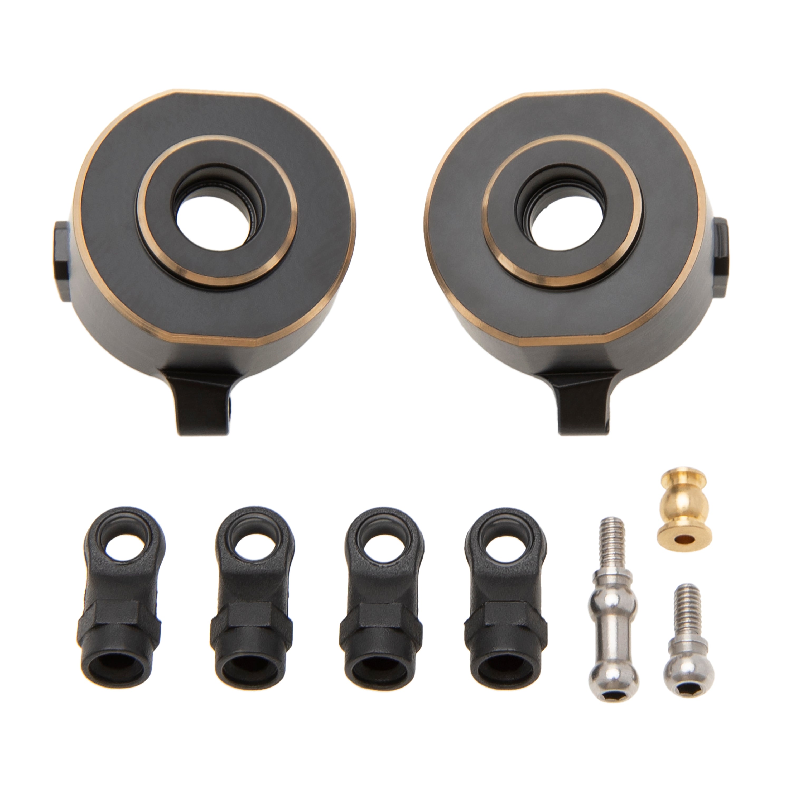 MEUS Racing SCX24 V1 Metal Isokinetic Front Rear Axles for Axial SCX24