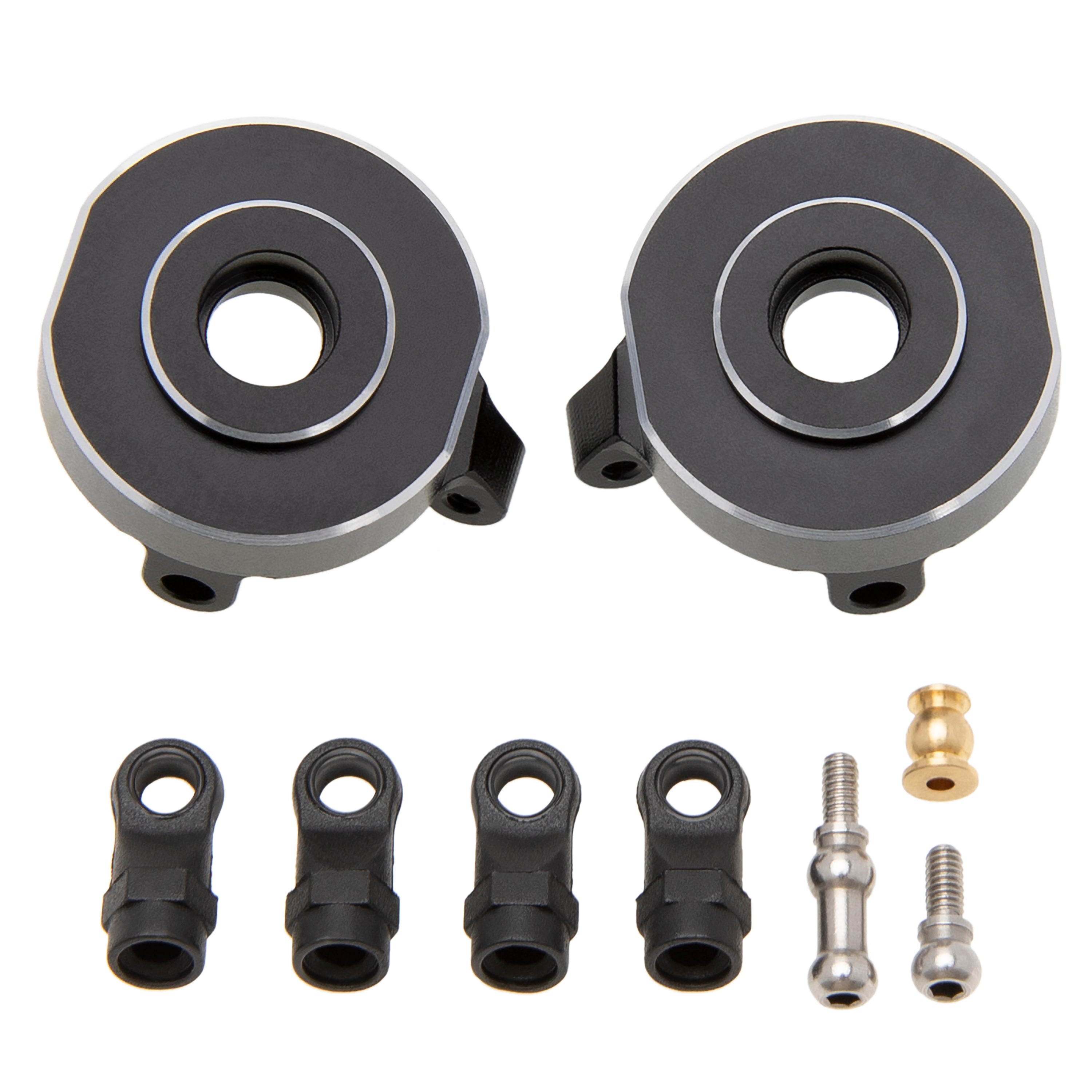 MEUS Racing SCX24 V1 Metal Isokinetic Front Rear Axles for Axial SCX24