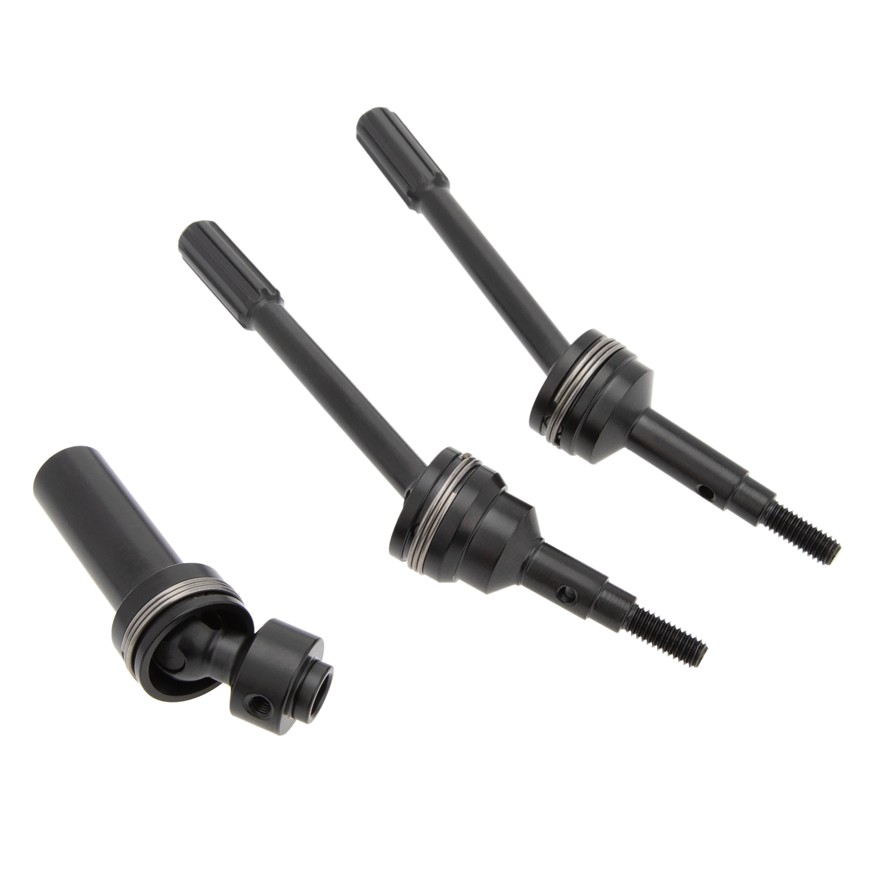 MEUS Racing Steel CV Front Rear Driveshafts for New 1/10 Traxxas Slash