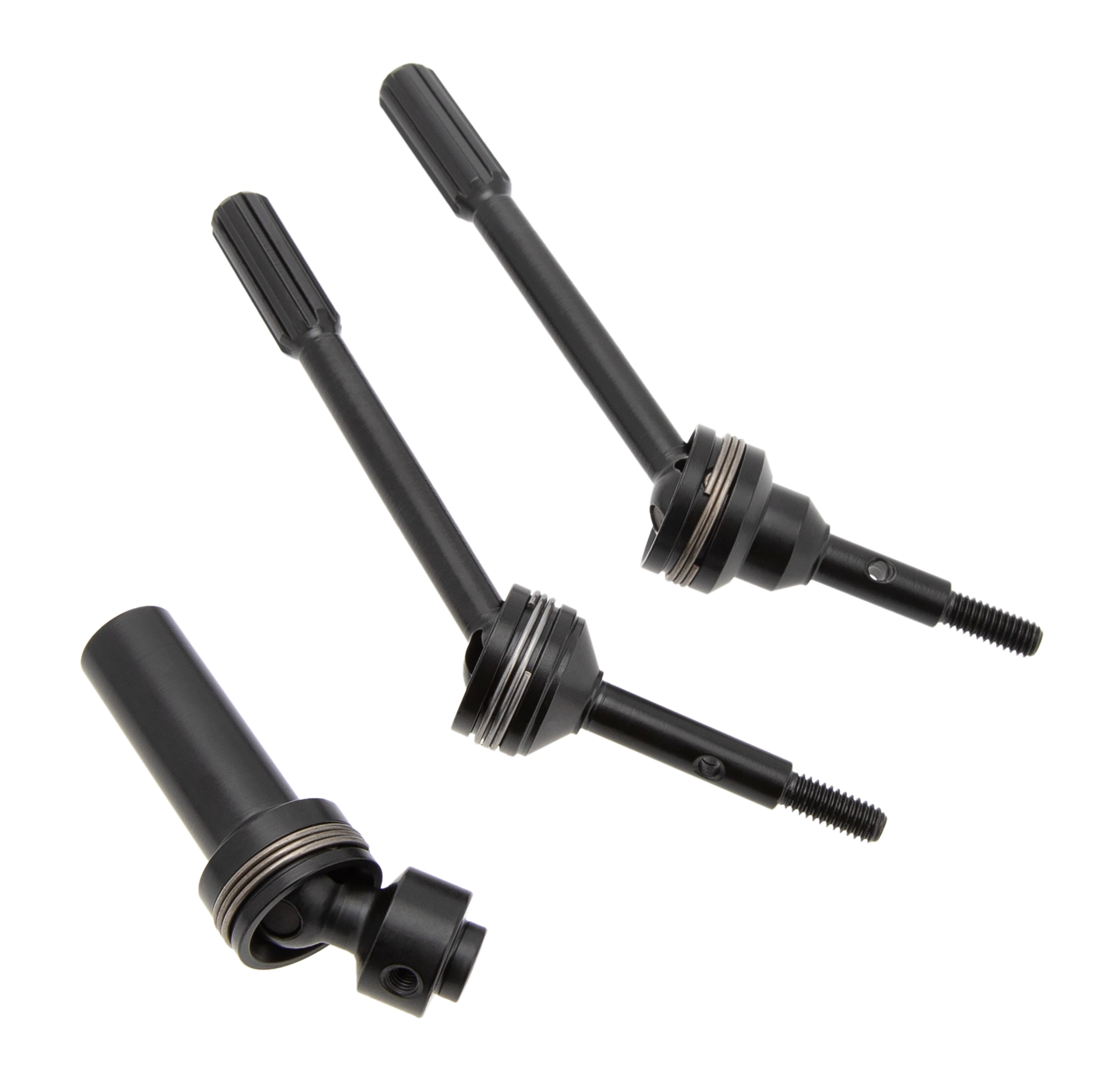 MEUS Racing Front Rear Steel CV Driveshafts for 1/10 Slash Rustler