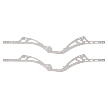 MEUS Racing Gold Rush V2 Titanium TC4 Chassis Frame Rails for 1/10 Axial SCX10 SCX10 II Capra 1.9 UTB