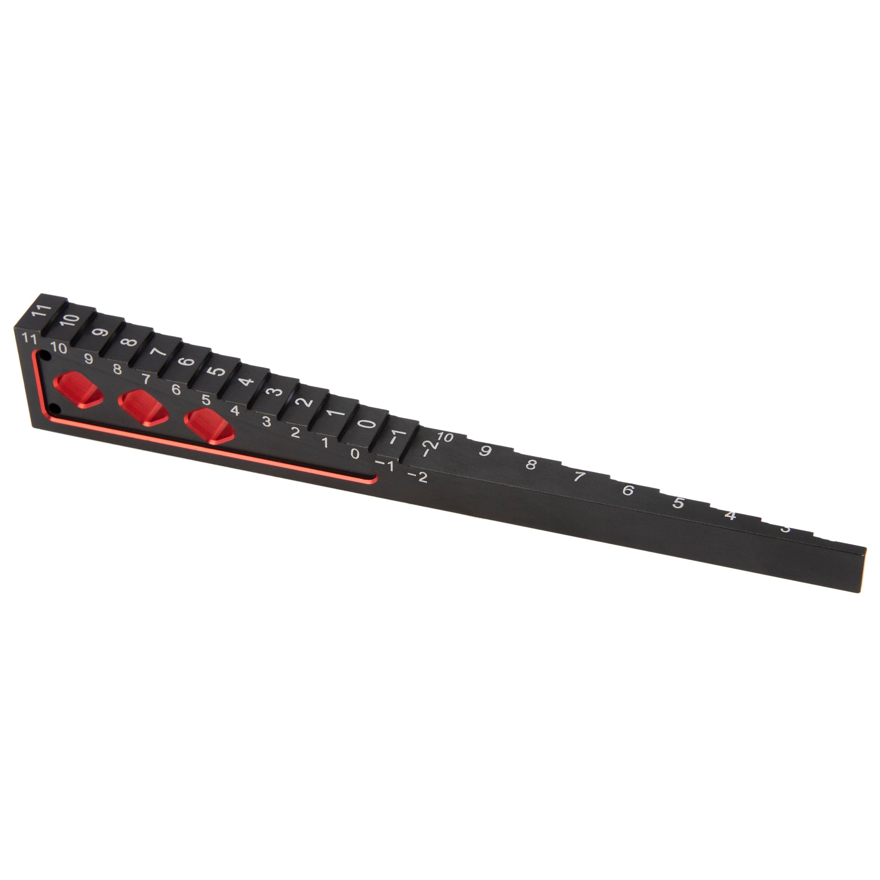 MEUS Racing Height Measuring Ruler, Accurate Measurement Aluminum Allo