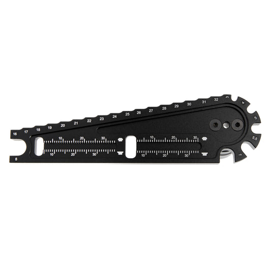 RC Car Ride Height Gauge 16-32mm Chassis Height Adjustment Ruler