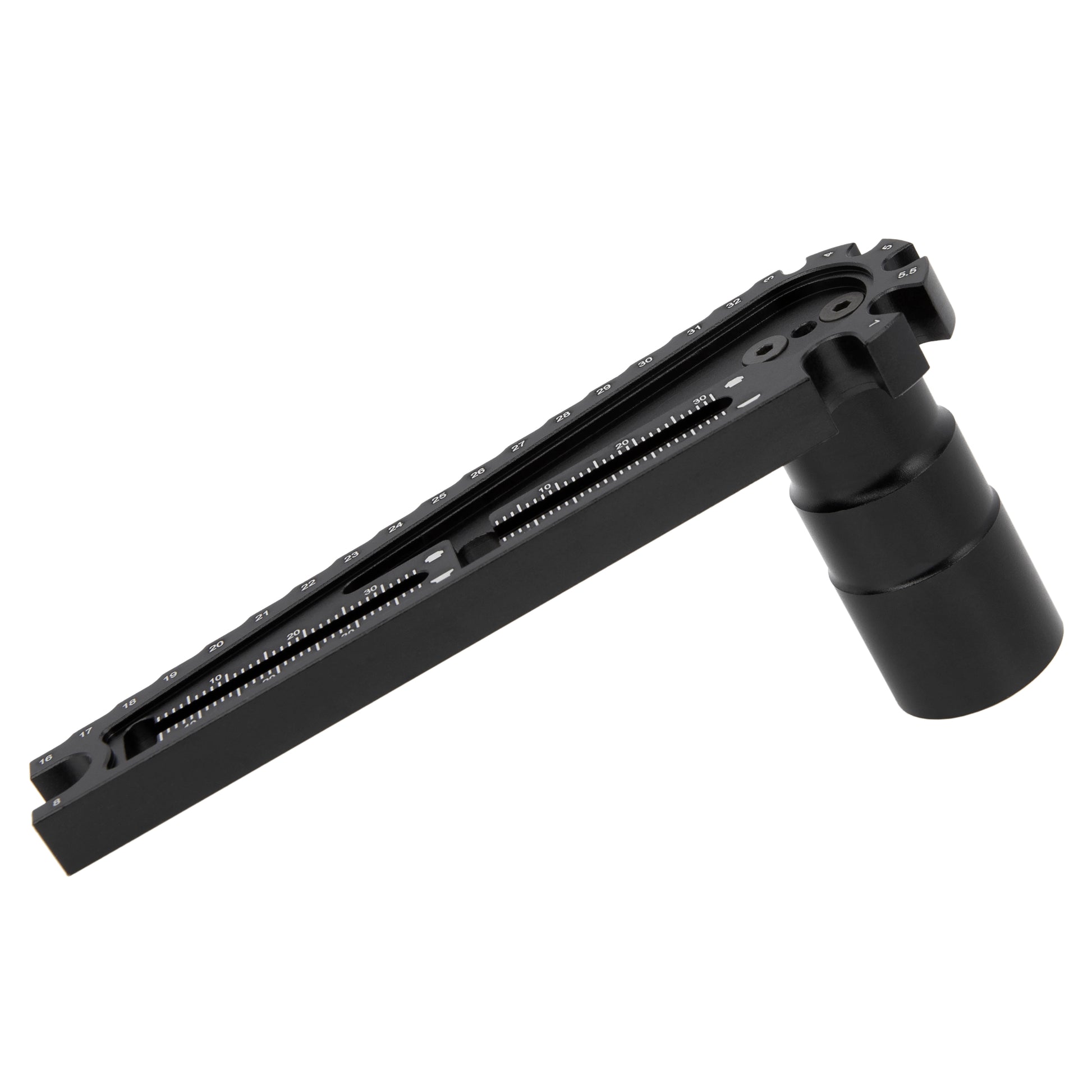 MEUS Racing Ride Height Gauge 16-32mm Chassis Height Adjustment Ruler
