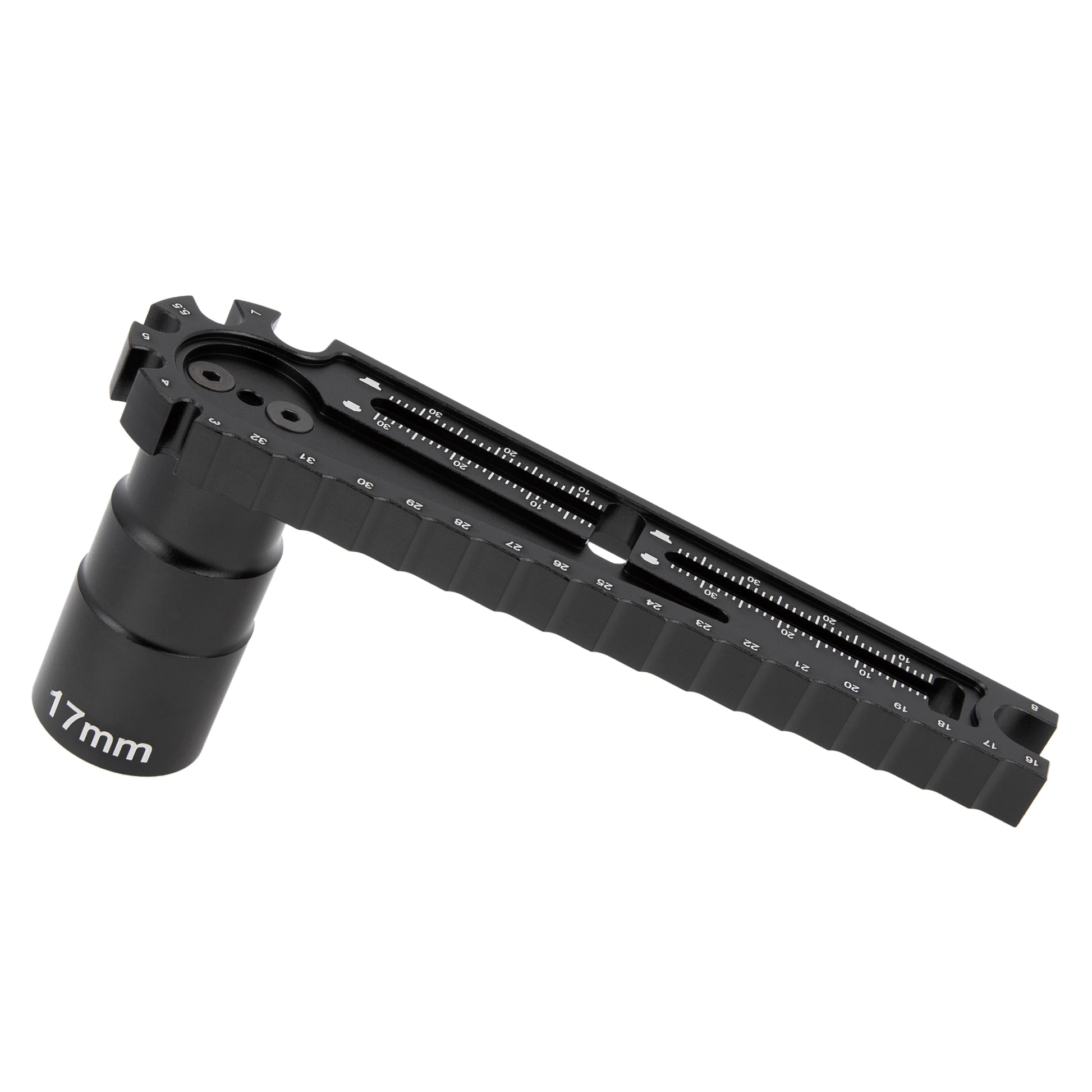 MEUS Racing Ride Height Gauge 16-32mm Chassis Height Adjustment Ruler