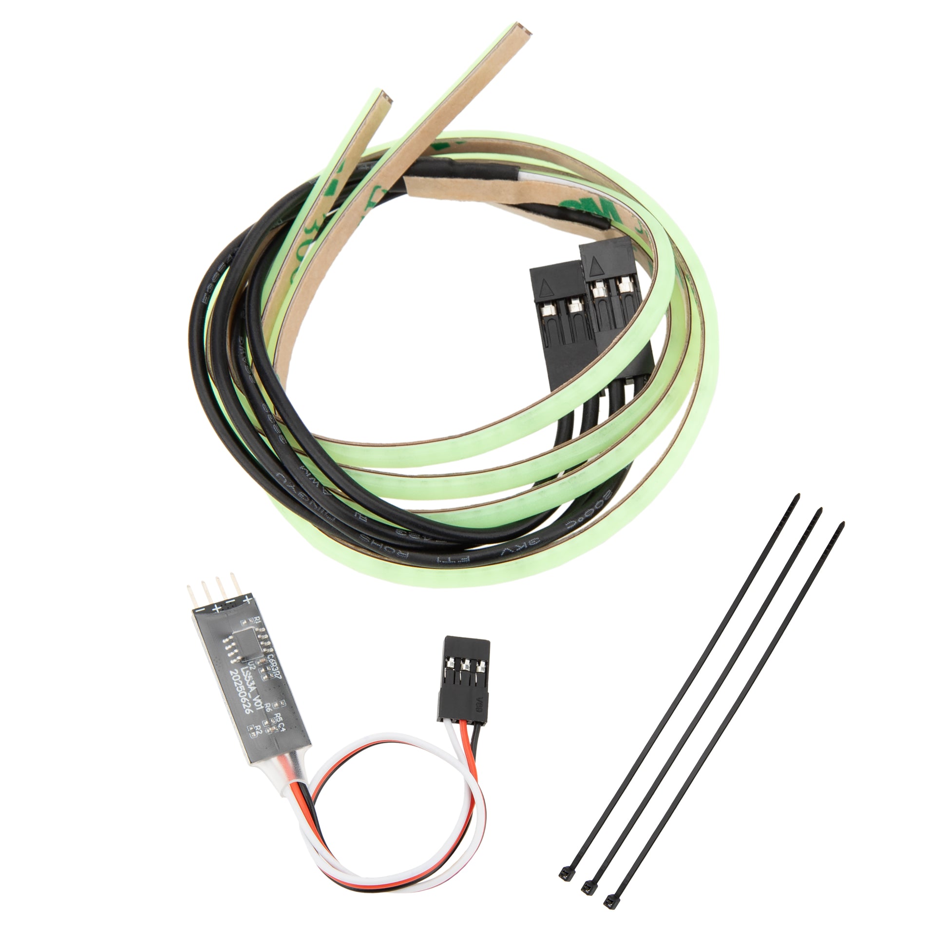 Ice Blue LED Light Stripe with light control