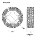 M0710 0.7-inch Tires (40×14mm) size