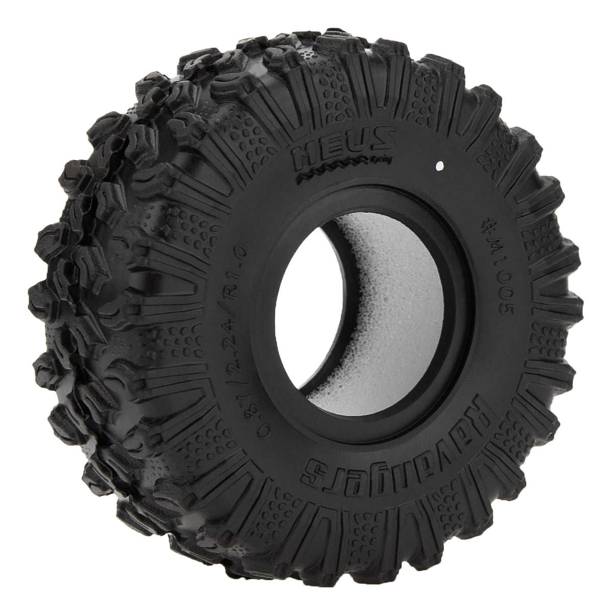 KEEDA Pneu RC 57 mm 1,0 en caoutchouc pour 1/18 TRX4M 1/24 RC Crawler Car Axial SCX24 FMS FCX24 Pièces de mise à niveau (A KEEDA Pneu RC 57 mm 1,0 en caoutchouc pour 1/18 TRX4M 1/24 RC Crawler Car Axial SCX24 FMS FCX24 Pièces de mise à niveau (A