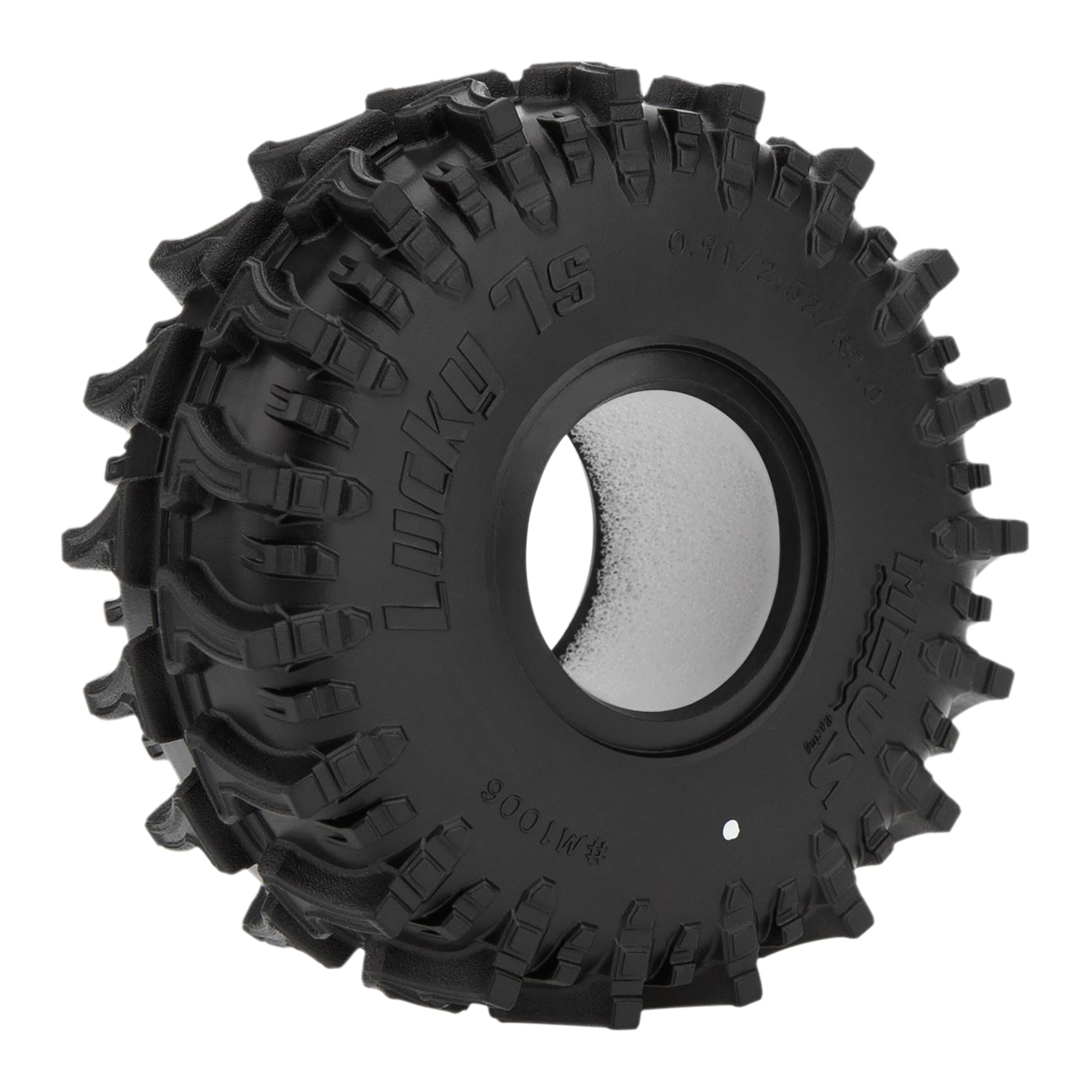 #M1006 1.0-inch RC Rubber Tires