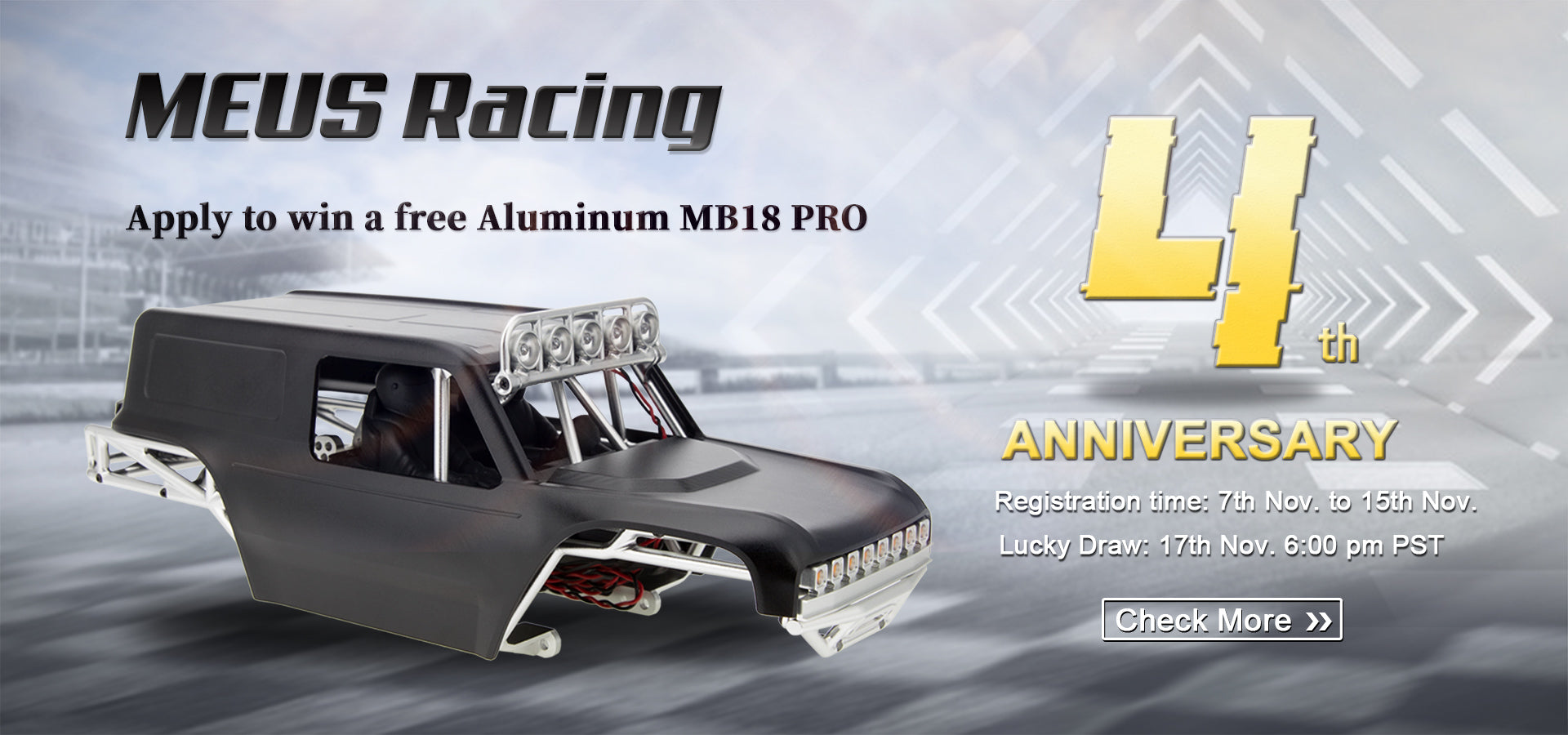 MEUS Racing - RC Car & Truck Upgrade Parts Store