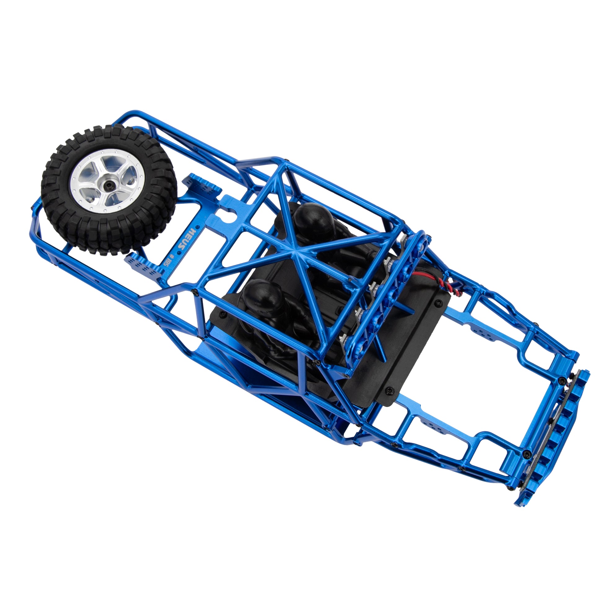 MB24 Pro Aluminum Blue Frame Kit with spare tire
