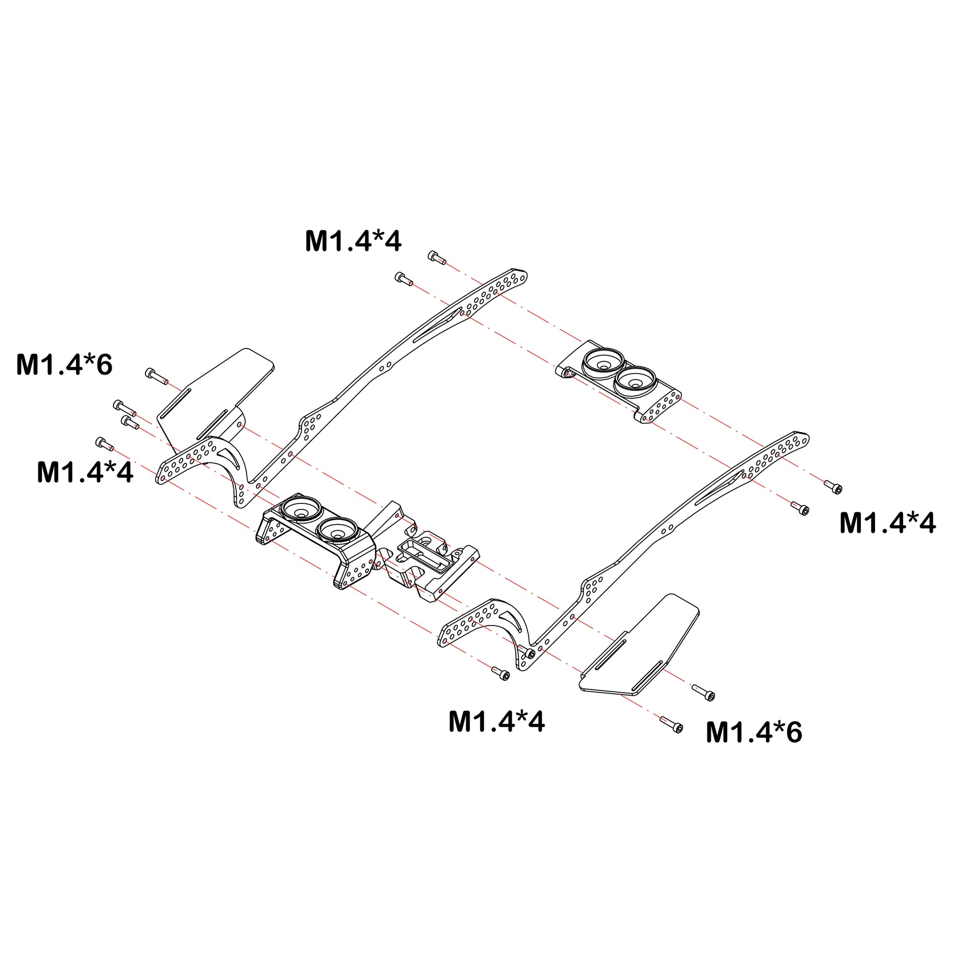 MD24 chassis Explored View