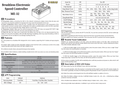 ME32 Brushless ESC manual