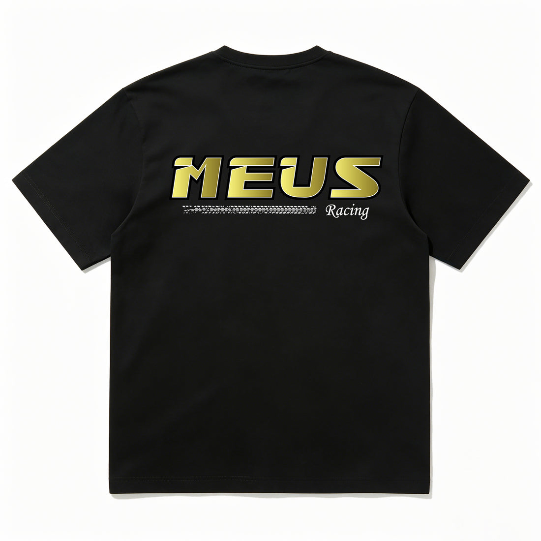 MEUS Racing Short Sleeve Black T-Shirt