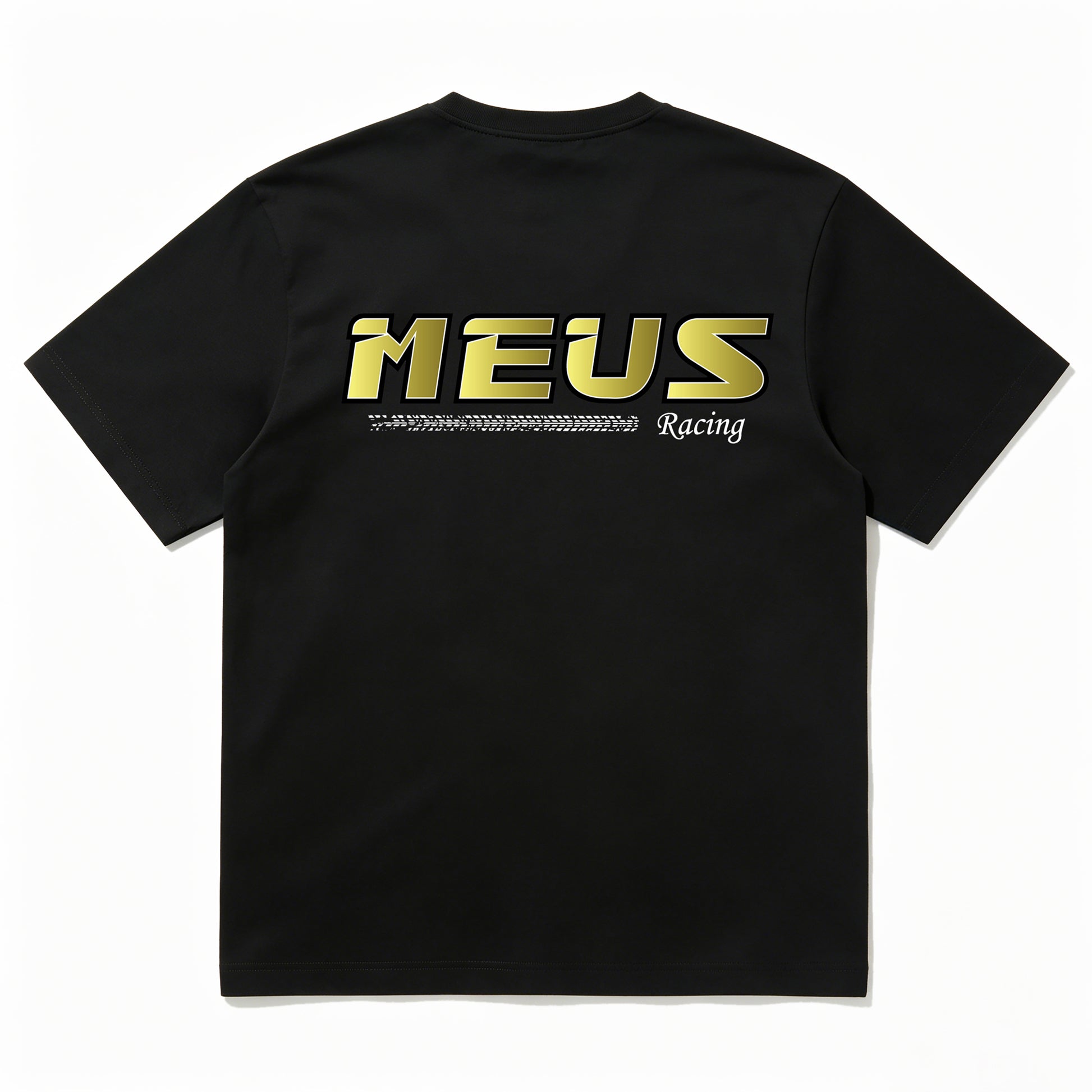 MEUS Racing Short Sleeve Black T-Shirt