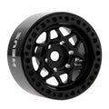MW1001 Black 1.0-inch aluminum wheels