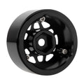 MW1001 Black 1.0-inch aluminum wheels