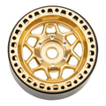 MW1001 Gold 1.0-inch aluminum wheels