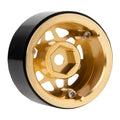 MW1001 Gold 1.0-inch aluminum wheels