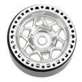MW1001 silver 1.0-inch aluminum wheels