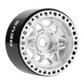 MW1001 silver 1.0-inch aluminum wheels