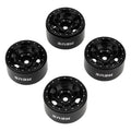 MW1002 Black 1.0-inch aluminum wheels