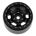 MW1002 Black 1.0-inch aluminum wheels