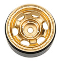 MW1002 Gold 1.0-inch aluminum wheels