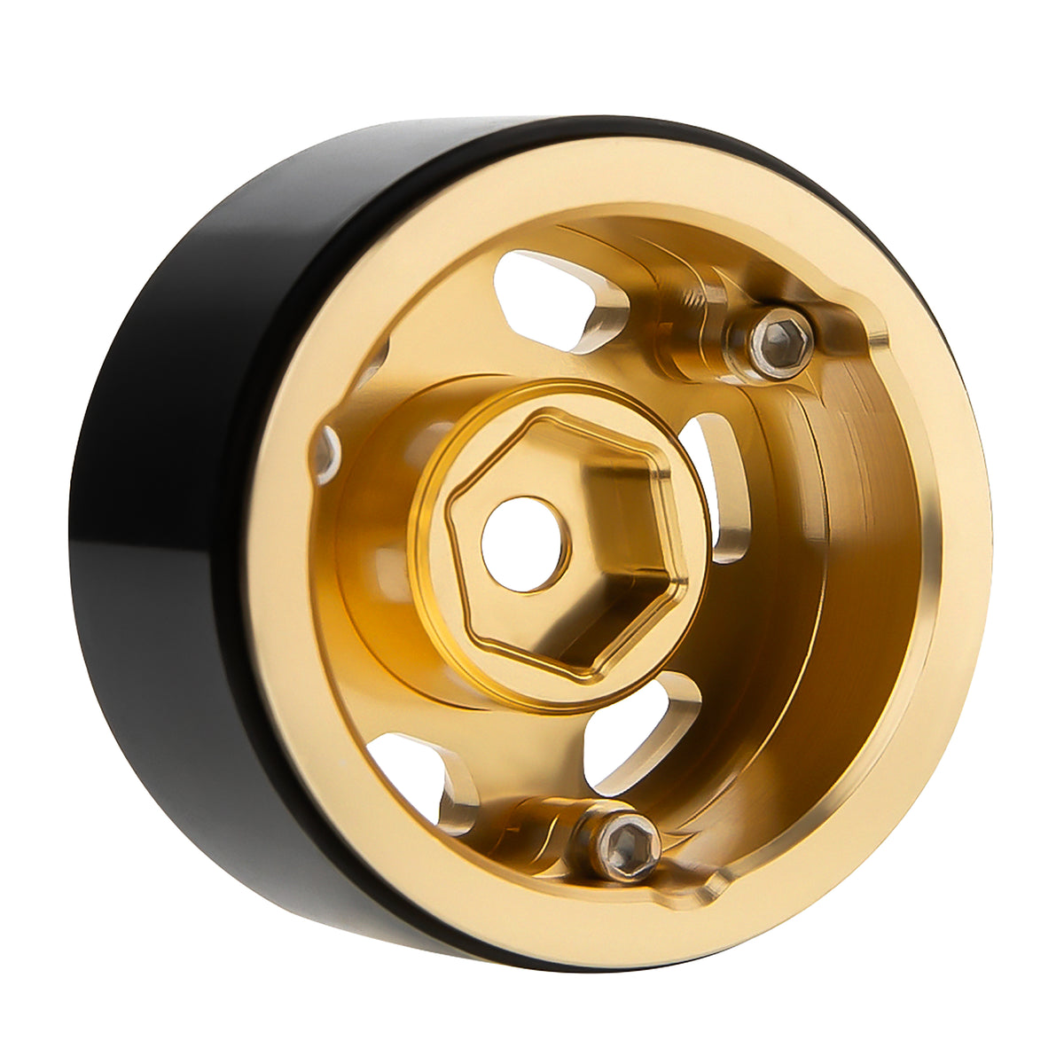 MW1002 Gold 1.0-inch aluminum wheels