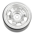 MW1002 Silver 1.0-inch aluminum wheels