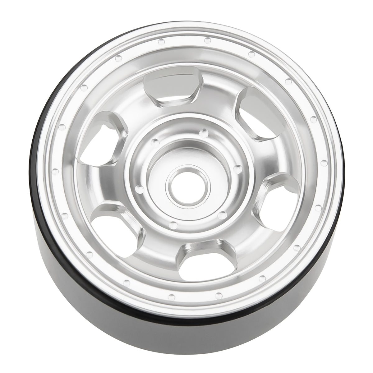 MW1002 Silver 1.0-inch aluminum wheels