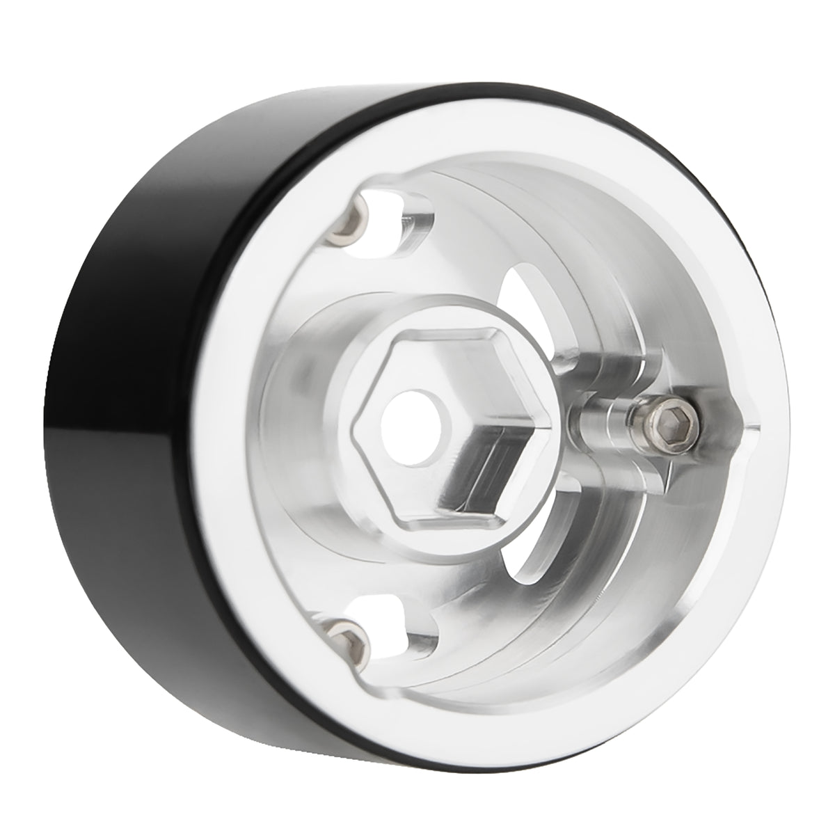 MW1002 Silver 1.0-inch aluminum wheels
