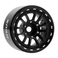 MW1003 Black 1.0-inch aluminum wheels