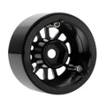 MW1003 Black 1.0-inch aluminum wheels