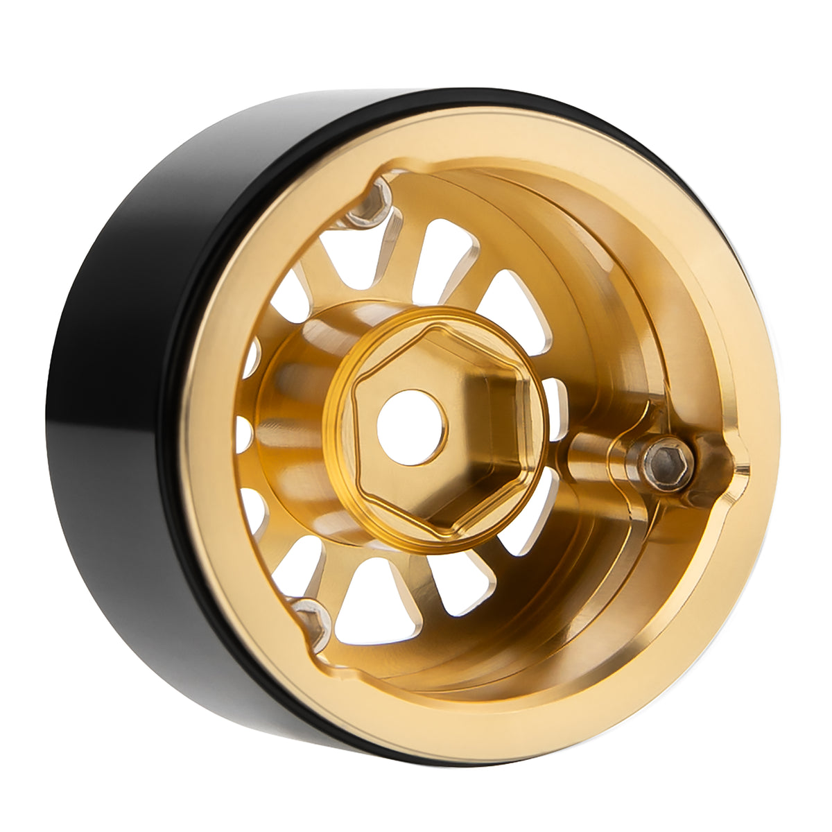 MW1003 Gold 1.0-inch aluminum wheels