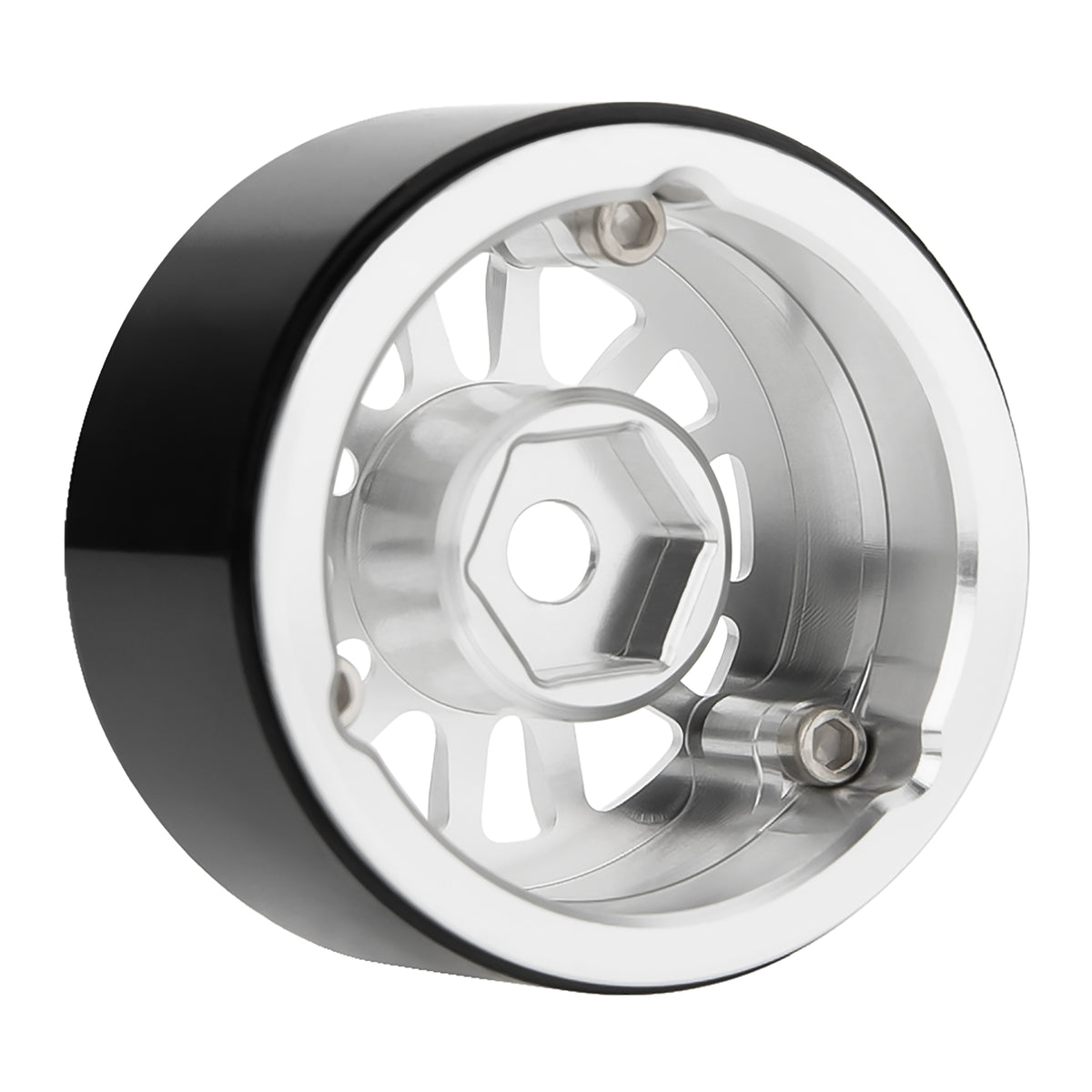 MW1003 Silver 1.0-inch aluminum wheels