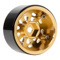 MW1004 Gold 1.0-inch aluminum wheels